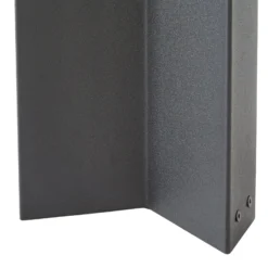 Lucande LED-Wegeleuchte Kaholo, schwarz matt, 90 cm, IP44