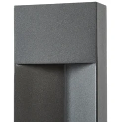 Lucande LED-Wegeleuchte Kaholo, schwarz matt, 90 cm, IP44