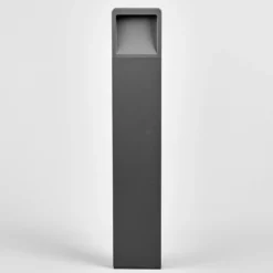 Lucande LED-Wegeleuchte Leya, 65 cm, anthrazit, Metall, IP54