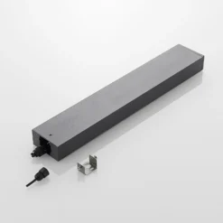Lucande LED-Wegeleuchte Lirka, dunkelgrau, Metall, 60 cm