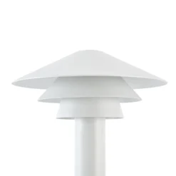 Lucande LED-Wegeleuchte Montaro, 110 cm, weiß, IP54