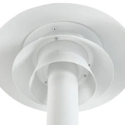 Lucande LED-Wegeleuchte Montaro, 110 cm, weiß, IP54