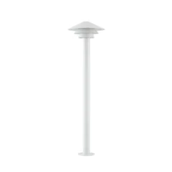 Lucande LED-Wegeleuchte Montaro, 110 cm, weiß, IP54
