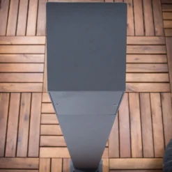 Lucande LED-Wegeleuchte Nevio, Sensor, 100cm, anthrazit