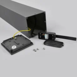 Lucande LED-Wegeleuchte Nicola, 65 cm, anthrazit, P54
