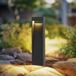 Lucande LED-Wegeleuchte Tavion, 60 cm, anthrazit, IP65