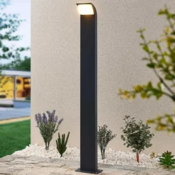 Lucande LED-Wegeleuchte Tinna, 100 cm, anthrazit, IP65
