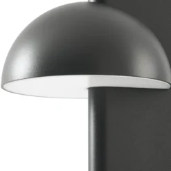 Lucande LED-Wegeleuchte Velira, schwarz, 77 cm, 1-flg., IP44