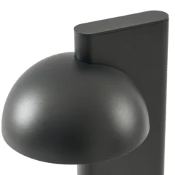 Lucande LED-Wegeleuchte Velira, schwarz, 77 cm, 1-flg., IP44
