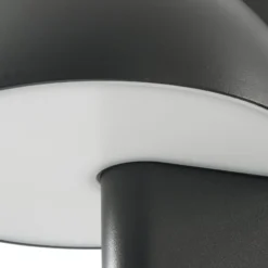 Lucande LED-Wegeleuchte Velira, schwarz, 77 cm, 1-flg., IP44