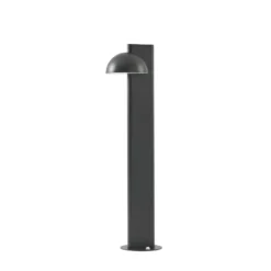 Lucande LED-Wegeleuchte Velira, schwarz, 77 cm, 1-flg., IP44