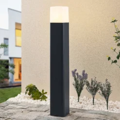Lucande Obuna Wegeleuchte, Höhe 80 cm
