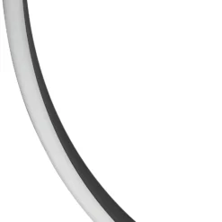 Lucande Smart-LED-Deckenleuchte Moise, schwarz, CCT, Tuya