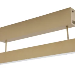 Lucande Smart LED-Deckenleuchte Mylosh, gold, CCT, Tuya