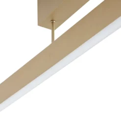 Lucande Smart LED-Deckenleuchte Mylosh, gold, CCT, Tuya