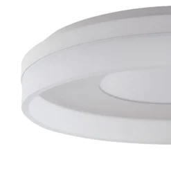 Lucande Smart LED-Deckenleuchte Squillo weiß Tuya RGBW CCT