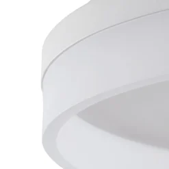 Lucande Smart LED-Deckenleuchte Squillo weiß Tuya RGBW CCT