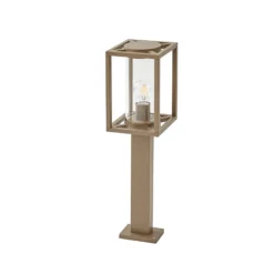 Lucande Wegeleuchte Ferda, 60 cm, braun, IP44