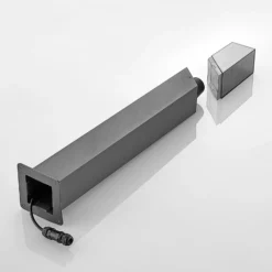 Lucande Wegeleuchte Fiola, 80 cm, anthrazit, IP54