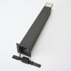 Lucande Wegeleuchte Keke, Höhe 70 cm, anthrazit, Aluminium