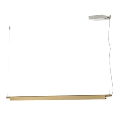 Luceplan Compendium - LED-Pendelleuchte, messing