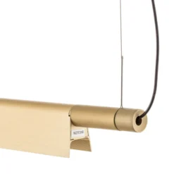 Luceplan Compendium - LED-Pendelleuchte, messing