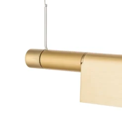 Luceplan Compendium - LED-Pendelleuchte, messing