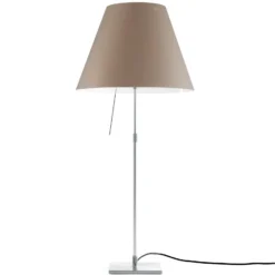 Luceplan Costanza Tischlampe D13i alu/nougat