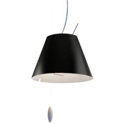 Luceplan Costanzina Pendelleuchte in Schwarz