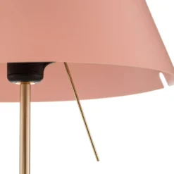 Luceplan Costanzina Tischlampe messing rosa