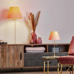 Luceplan Costanzina Tischlampe messing rosa