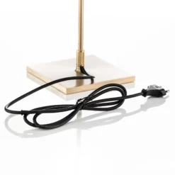 Luceplan Costanzina Tischlampe messing weiß