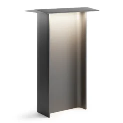 Luceplan Fienile LED-Wegeleuchte 72 cm dunkelgrau