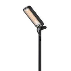 Luceplan LED-Wegelampe Flia, 120cm hoch, schwarz, Kunststoff