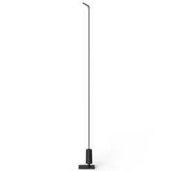 Luceplan LED-Wegelampe Flia, 120cm hoch, schwarz, Kunststoff