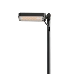 Luceplan LED-Wegelampe Flia, 120cm hoch, schwarz, Kunststoff