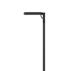 Luceplan LED-Wegelampe Flia, 120cm hoch, schwarz, Kunststoff
