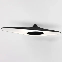 Luceplan Soleil Noir LED-Deckenleuchte, schwarz
