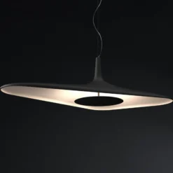 Luceplan Soleil Noir - LED-Pendelleuchte, schwarz