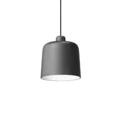 Luceplan Zile Hängeleuchte schwarz matt, Ø 20 cm