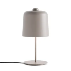 Luceplan Zile Tischlampe taubengrau, Höhe 42 cm