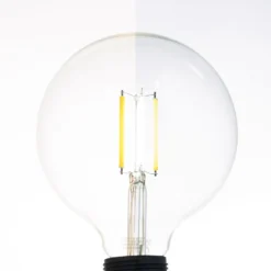 LUUMR LED-Leuchtmittel, E27 G125 7W, klar, smart