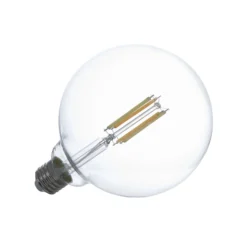LUUMR LED-Leuchtmittel, E27 G125 7W, klar, smart