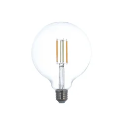 LUUMR LED-Leuchtmittel, E27 G125 7W, klar, smart