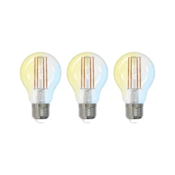 LUUMR Smart LED E27 A60 7W ZigBee Tuya Hue 3er-Set