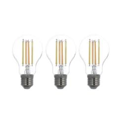 LUUMR Smart LED E27 A60 7W ZigBee Tuya Hue 3er-Set