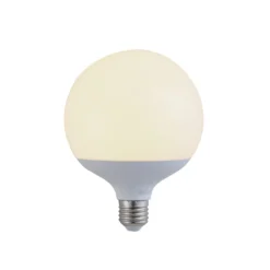 LUUMR Smart LED, E27, G125, 9W, RGB, Tuya, WLAN, matt, CCT