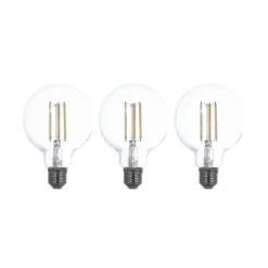 LUUMR Smart LED E27 G95 7W ZigBee Tuya Hue 3er-Set