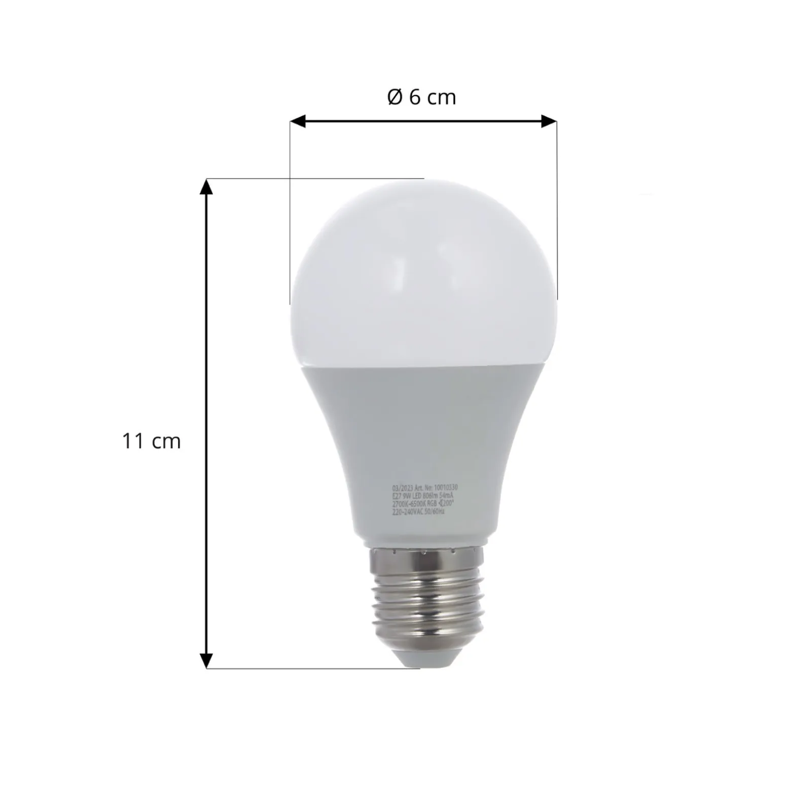 LUUMR Smart LED E27 9W matt RGBW CCT ZigBee Hue