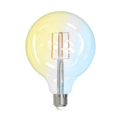 LUUMR Smart LED Filament 2er-Set E27 G125 7W klar Tuya
